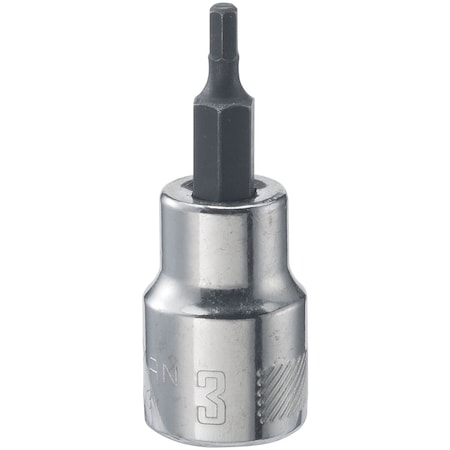 Craftsman Sockets, 3/8" Drive 3mm Hex Bit Socket CMMT13003