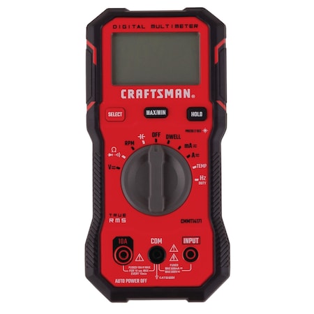 Craftsman Automotive 600-Volt Digital Multimeter CMMT14171