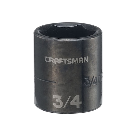 Craftsman Sockets, 3/8" Drive 3/4" SAE Impact Shal CMMT15838