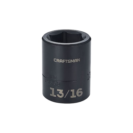 Craftsman Sockets, 1/2" Drive 13/16" SAE Impact Sh CMMT15855