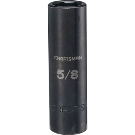 Craftsman Sockets, 1/2" Drive 5/8" SAE Deep Impact CMMT15999