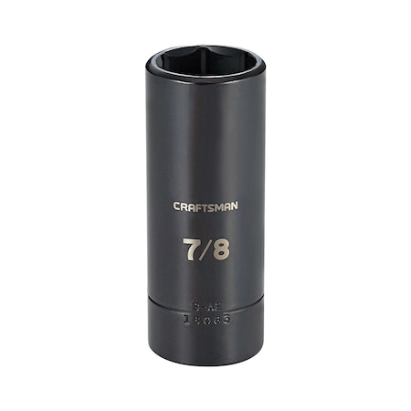 Craftsman Sockets, 1/2" Drive 7/8" SAE Deep Impact CMMT16063