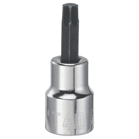 Craftsman Sockets, 3/8" Drive T40 Torx Bit Socket, Torx 3/8" Drive CMMT42665