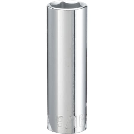 Craftsman Sockets, 3/8" Drive 9/16" 6 Point SAE Sh CMMT43334