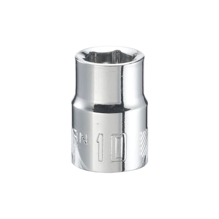 Craftsman Sockets, 3/8" Drive 10mm 6 Point Shallow CMMT43542