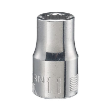 Craftsman Sockets, 1/2" Drive 11mm 12 Point Shallo CMMT44229