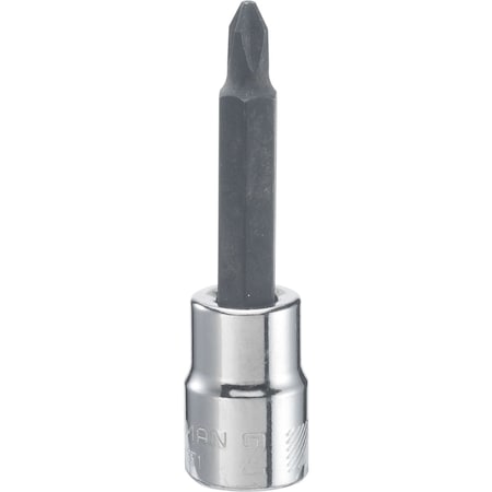 Craftsman Sockets, 3/8" Drive Phillips #2 Screwdri CMMT44371