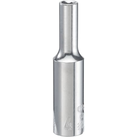 Craftsman Sockets, 1/4" Drive 4mm 6 Point Deep Soc CMMT44401