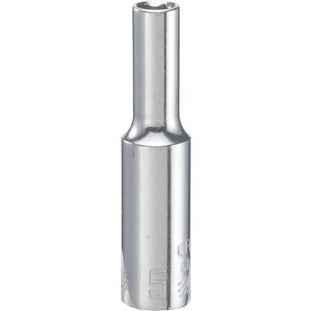 Craftsman 5 mm X 1/4 in. drive Metric 6 Point Deep Deep Socket 1 pc