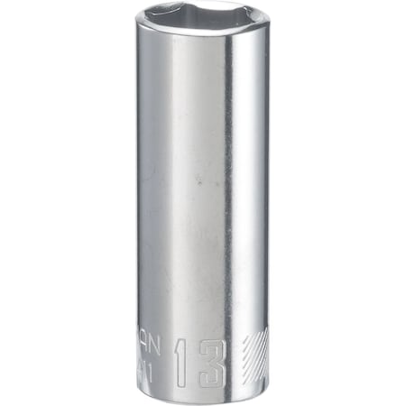Craftsman Sockets, 1/4" Drive 13mm 6 Point Deep So CMMT44411