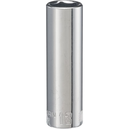 Craftsman Sockets, 3/8" Drive 13mm 6 Point Deep So CMMT44429