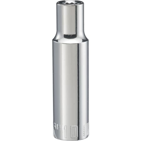 Craftsman Sockets, 1/2" Drive 10mm 12 Point Deep S CMMT44438