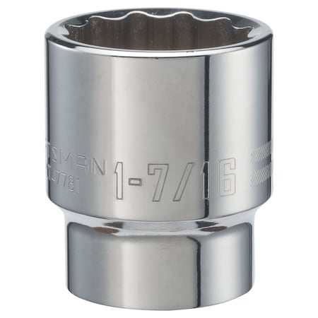 Craftsman Sockets, 3/4" Drive 1-7/16" 12 Point SAE CMMT47781