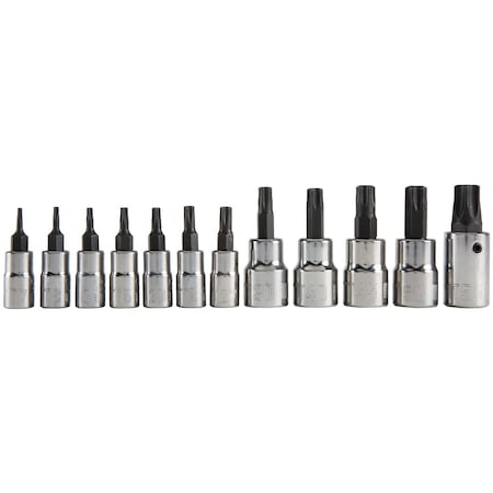 Craftsman Sockets, 12-pc Tamper-Resistant Torx Bit CMMT49293