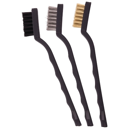 Craftsman Auto Tools, 3PC Bristle Brush Set CMMT98312