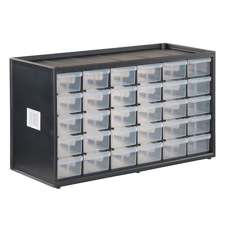 Craftsman Plastic Small 30 Drawer Bin System, 14.235 in W, 8.775 H CMST40730