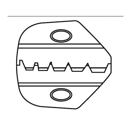 Proskit Solar Series Die Set, Wire Ferrules AWG 300-105