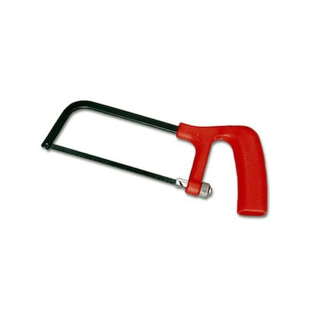Groz Junior Hacksaw Frame, Red Handle, 10" 30100