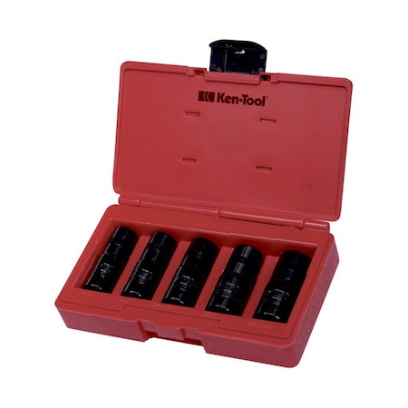 Ken-Tool Flip Socket Set, 5 pcs. 30114