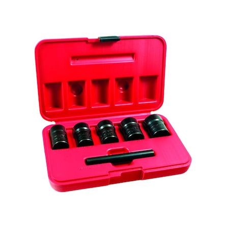 Ken-Tool Twist Socket Set W/Punch, 5 pcs. 30118