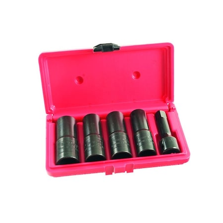 Ken-Tool Thin Wall Flip Socket Set W/3" Extension 30119