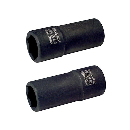 Ken-Tool Metric Flip Socket, Nb, 19mm/21mm 30158
