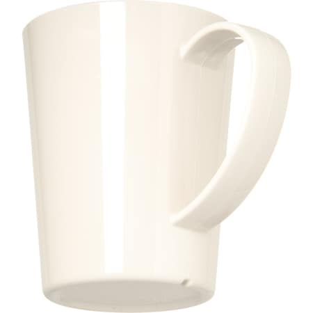 Carlisle Foodservice Mug, 12 oz., Bone, PK12 4306842