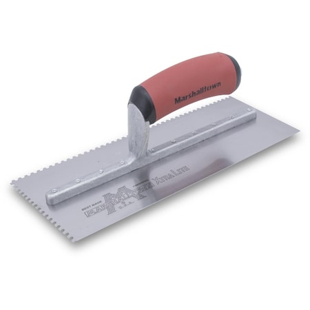 Marshalltown Notched Trowel, 1/16"x 1/16"x 3/32" 663SD