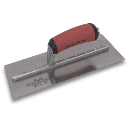 Marshalltown Notched Trowel, Left, 3/32" x 3/32" x3/32" 765SDL