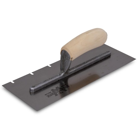 Marshalltown Notched Trowel, 3/8"x11/32"x1-51/64" 5772S
