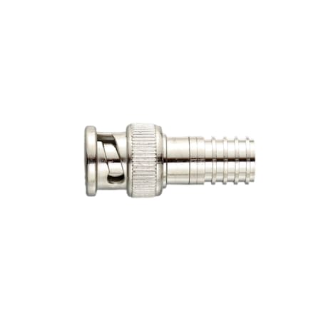 Gem By Triplett RG59 BNC Male Uni, Crimp, 75 Ohm, PK10 301-75-2TP