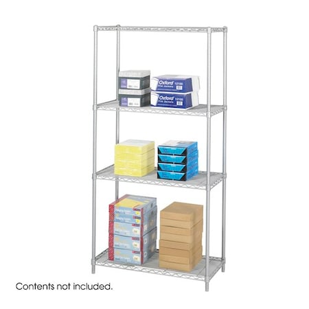 Safco Industrial Wire Shelving, 36 x 18" 5285GR