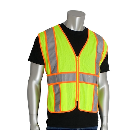 Pip Class 2, Expandable Mesh Vest, Lime 302-USV5LY