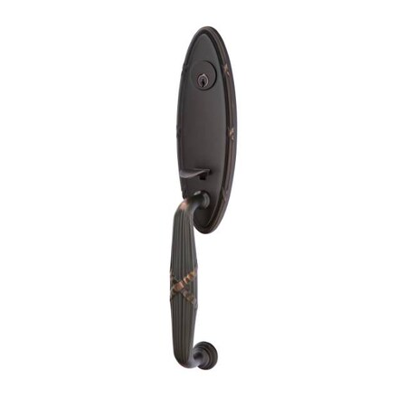 Emtek Oil Rubbed Bronze Handleset 3042HECUS10BRH 3042HECUS10BRH