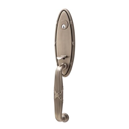 Emtek Antique Nickel Handleset 3042VUS15ARH 3042VUS15ARH