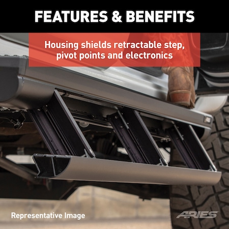 Aries ActionTrac Powered Runnng Boards, 3048315 3048315