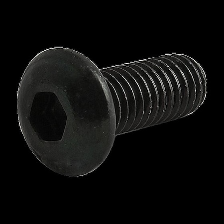 80/20 #10-32 Socket Head Cap Screw, Button, Zinc Plated Steel, 1/2 in Length 3050