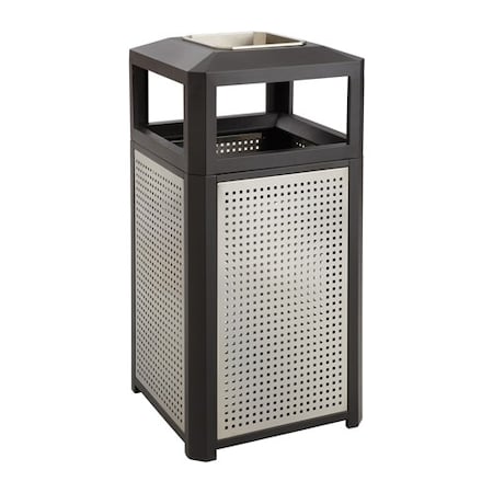 Safco Evos Series Steel w/ Ash, 15 Gal 9933BL