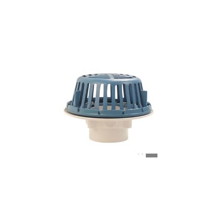Zurn Roof Roof Drain, PVC, Cast Iron, 3", Hub RD2120-PV3