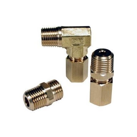 Smc Fitting, Male Elbow, O.D. 6, 1/8 DL06-01