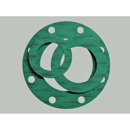 Thermoseal 400Max Gasket, Full Face, 8", 150 lb, 1/16" 400MAX 8" 150# FULL FACE GASKET 1/16