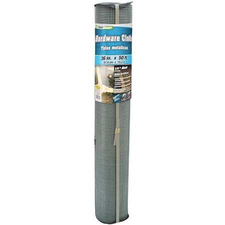 Yardgard Hardware Cloth, 23 ga., 1/4", 36"X50 ft. 308238B