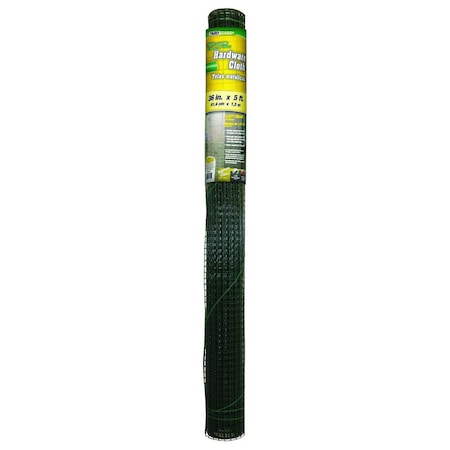 Yardgard PVC Hardware Clth, 1/2", 19 ga., 48"x25 ft. 308260B
