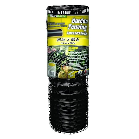 Yardgard PVC Rabbit Gard, 28"x50 ft., Black 308377B