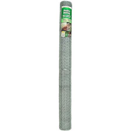 Yardgard Poultry Netting, 20 ga., 1", 48"x50 ft. 308431B