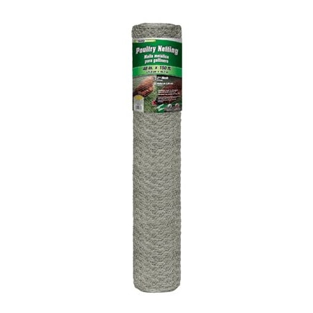 Yardgard Poultry Netting, 20 ga., 2", 48"x150 ft. 308496B