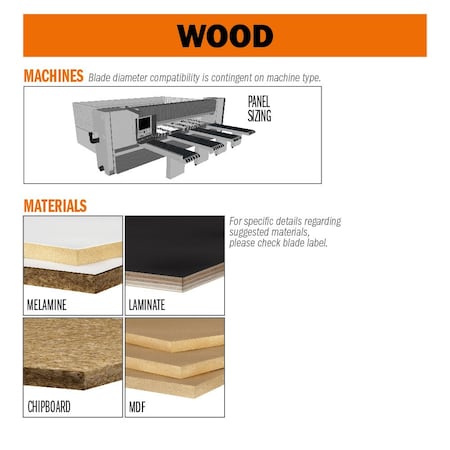 Cmt Chipboard, Laminate, 500mm dia 282.072.20U