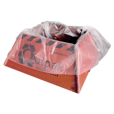 Outpak Washout Corrugated Disposable Construction Washo 945-123030