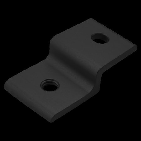 80/20 Black Single Panel Retainer 30mm 30-2434-BLACK