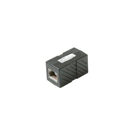 Steren Cat5e Inline Coupler RJ45 Black 310-039BK
